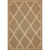 Unique Loom    Outdoor Trellis Diamonds Area Rug - 2 of 4