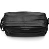 Alpine Swiss Sedona Toiletry Bag Genuine Leather Shaving Kit Dopp Kit Travel Case - 3 of 4