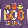 Girls' - Disney - Boo To You Fitted Short Sleeve Graphic T-Shirt - 2 of 4