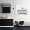Stupell Industries Relax Soak Unwind Bathtub Bubbles, 48" x 36" - 2 of 4