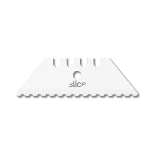 Slice 10523 Replacement Utility Blades - Serrated Edge - Finger-Friendly Micro Ceramic Safety Blade | Never Rusts - Pack of 2 - 1 of 3
