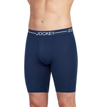 Jockey Men's Active Ultra Soft Modal 9 Long Leg Boxer Brief