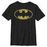 Boy's Batman Logo Retro Caped Crusader T-Shirt