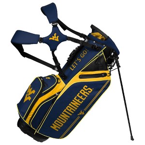 NCAA West Virginia Mountaineers Team Effort Caddie Golf Bag - 1 of 3
