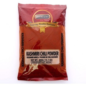 Hemani Kashmiri Chilli Powder (Deggi Mirch, Low Heat) - 400g (14.1 OZ) - No Color Added - Gluten Free Ingredients - NON-GMO - Vegan - 1 of 2