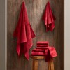 Vynxaria Ultra Soft Red 8 Piece Cotton Towel Set - 3 of 4