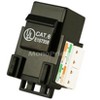 Monoprice Cat6 Punch Down Keystone Jack - Black, High Speed, Easy To Use, Modular RJ45 Keystone Jack, 110 Type IDC - 4 of 4