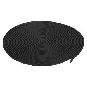 Unique Bargains Solid Foam Rubber Round Soundproof DIY Weather Seal Strip - 1 of 4