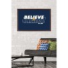 Trends International Ted Lasso - Believe In Believe Framed Wall Poster Prints - 2 of 4