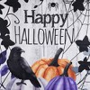 Northlight Pumpkins and Crow "Happy Halloween" Outdoor House Flag - 40" x 28" - 4 of 4