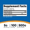 Nutricost L-Leucine Powder (500 Grams) - 2 of 4