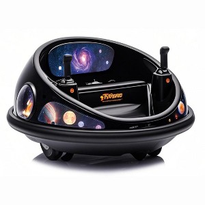 12V Kids Electric Bumper Car with Parent Remote Control, 360° Spinning & Music, 2 Speed Modes, Safety Belt - Ride On Toys for Toddlers 2-3 Years - 1 of 1