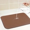 REGALWOVEN Large Diatomaceous Stone Dish Drying Quick Dry Coffee Bar Mats for Countertop Dishes Cups - 3 of 4