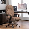 QingMoon Massage Office Chair, Adjustable Swivel Desk Chairs, Velvet Computer Chair with 6 Vibration Point and Heat for Home Office - 2 of 4