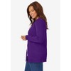 Woman Within Plus Size Perfect Long-Sleeve Cardigan - 4 of 4