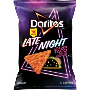 Doritos Late Night Loaded Taco Tortilla Chips - 9oz : Target