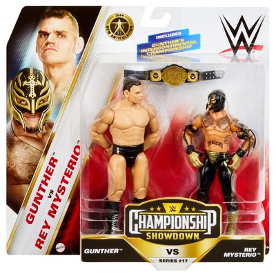 Wwe Main Event 2 packs 17 Gunther Rey Mysterio Action Figure Target