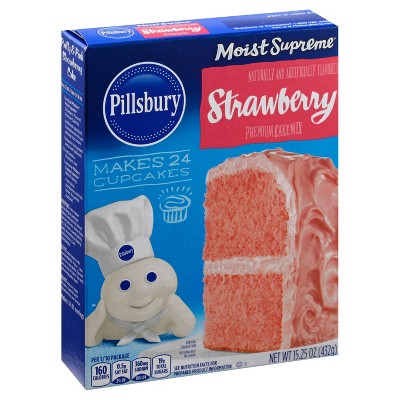 Pillsbury Moist Supreme Strawberry Cake Mix - 15.25oz