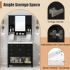 ModernLuxe 36'' Modern Bathroom Vanity Set with Ceramic Sink, 6 Drawers & Soft Close Doors, Mirror Cabinet with Towel Bar - 4 of 4