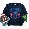 Simply Sage Market Women's Graphic Sweatshirt The Girls Are GameDaying - 3 of 4