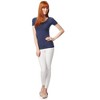 Aeropostale Womens Double Scoop Crew Graphic T-Shirt - 3 of 3