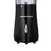 Hamilton Beach SingleServe Blender 51101BV: Portable Personal Blender, 12 oz Capacity, Dishwasher-Safe, 175 Watts, Black/Gray - 3 of 4