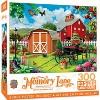 MasterPieces 300 Piece EZ Grip Jigsaw Puzzle - Barnyard Beauties - 18"x24" - 2 of 4