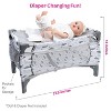 Adora Deluxe Baby Doll Pack-N-Play & Changing Table Set - Twinkle Stars - 3 of 4