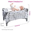 Adora Deluxe Baby Doll Pack-N-Play & Changing Table Set - Twinkle Stars - image 3 of 4