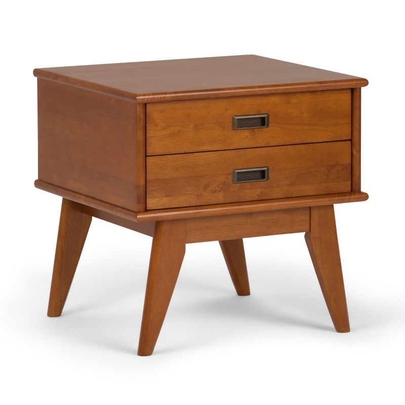 Tierney Solid Hardwood Mid Century Side Table - Wyndenhall, 1 of 7