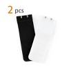 INSPIRE CHIC Women's Elastic Bra Hook Strap Extensions 3 Rows 2 Pcs - 2 of 4