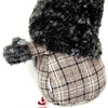 Hachikiko 14.6" Plaid Christmas Gnome - Sitting Holiday Decor with Knit Hat & Long Beard - 4 of 4