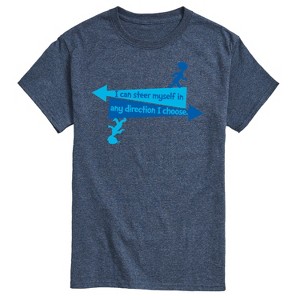 Men's - Dr. Seuss - You Can Steer Yourself Short Sleeve Graphic T-Shirt - 1 of 4