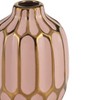 Sagebrook Home Abstract Design Small Ceramic Vases Contemporary Flower Vases for Home Office Decorative Accent - Easy Gift Idea - 4 of 4
