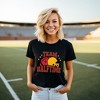 Simply Sage Market Women's Team Halftime Distressed - Red Short Sleeve Graphic Tee - 2 of 4