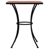 vidaXL Mosaic Bistro Set  Powder-coated iron and ceramic tiles - 4 of 4