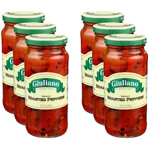 Guiliano Sweet Roasted Peppers - Case of 6 - 15.5 oz - 1 of 2