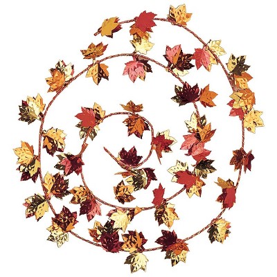 3ct Fall Leaves Wire Garland