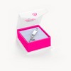 Girls' Pink CZ Heart Engravable Bracelet Sterling Silver - In Season Jewelry - 2 of 3