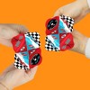 Big Dot of Happiness Let's Go Racing - Racecar - Race Car Birthday Party or Baby Shower Cootie Catcher Game - Jokes and Dares Fortune Tellers - Set of - 2 of 4