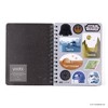 Yoobi Star Wars Journal 6"x8" Spiral with Elastic Band Darth Vader, School Supplies - 2 of 4