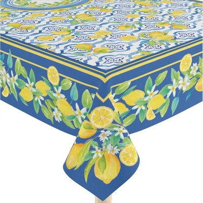 Laural Home Lovely Lemons Rectangle Tablecloth