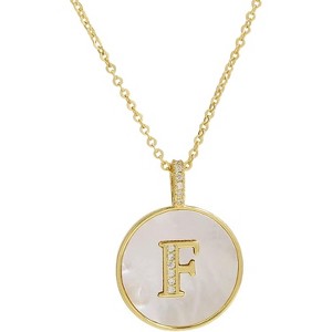 Gold Initial Necklace for Women, Personalized Letter Pendant with Gift Box for Christmas & Birthday - 1 of 4