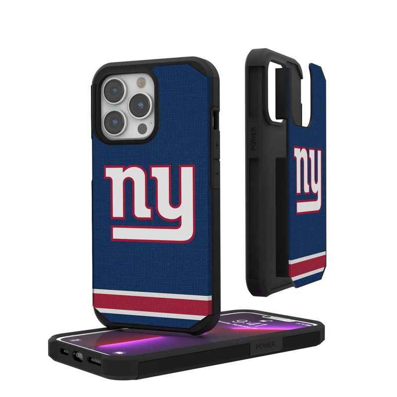 Keyscaper New York Giants Stripe Rugged Phone Case, 1 of 2