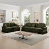 GDFStudio Sonne Modular Chenille Upholstered Sofa Set with Detachable Ruffle Skirts - 2 of 4