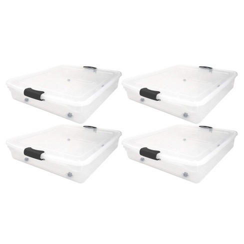  NiHome Under Bed Storage Containers with Wheels