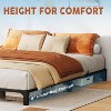 6/8/10/14 Inch Bed Frame, Heavy Duty Metal Platform Bed Frame with Iron Support Legs, No Box Spring Required, No Screws Needed, Support Up to 800 Lbs - 2 of 4