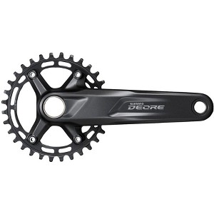 Shimano Deore FC-M5100-1 Crankset 175mm 10/11-Speed 32t 96 BCD Black - 1 of 1