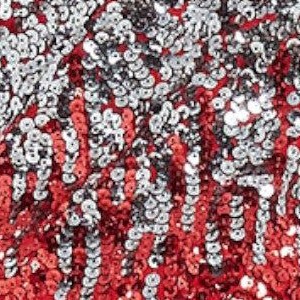 silver and red