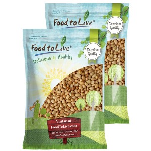 Organic Dry Roasted Pine Nuts - by Food to Live - 1 of 4